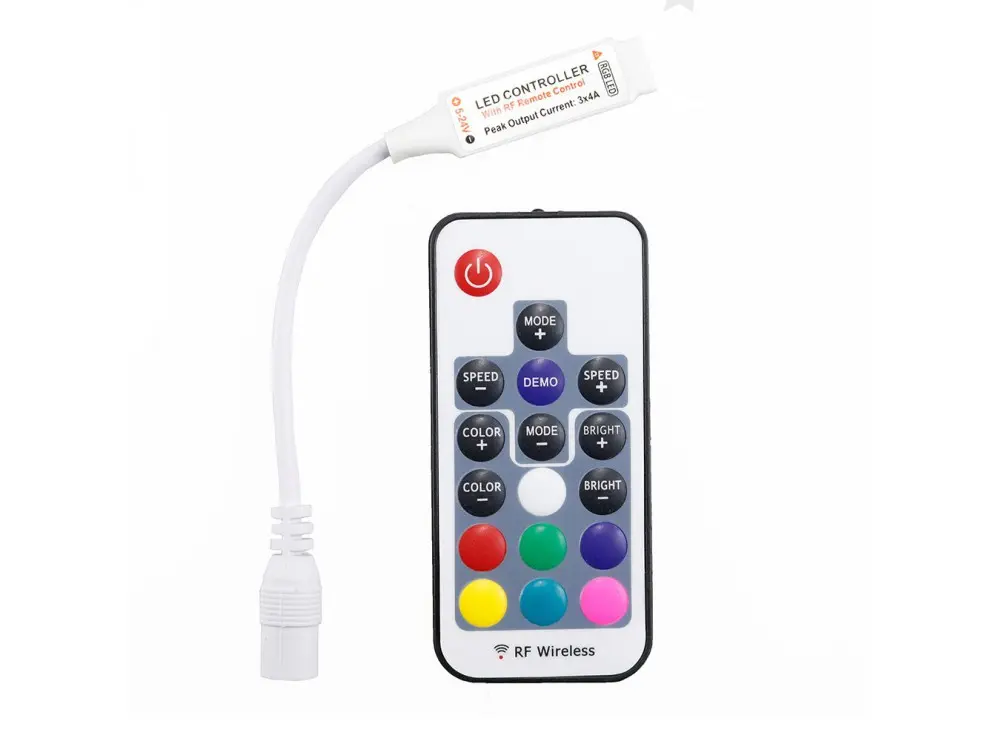 و كنترلر rgb كنترل از راه دور rf 12a و كنترلر rgb كنترل از راه دور rf 12a